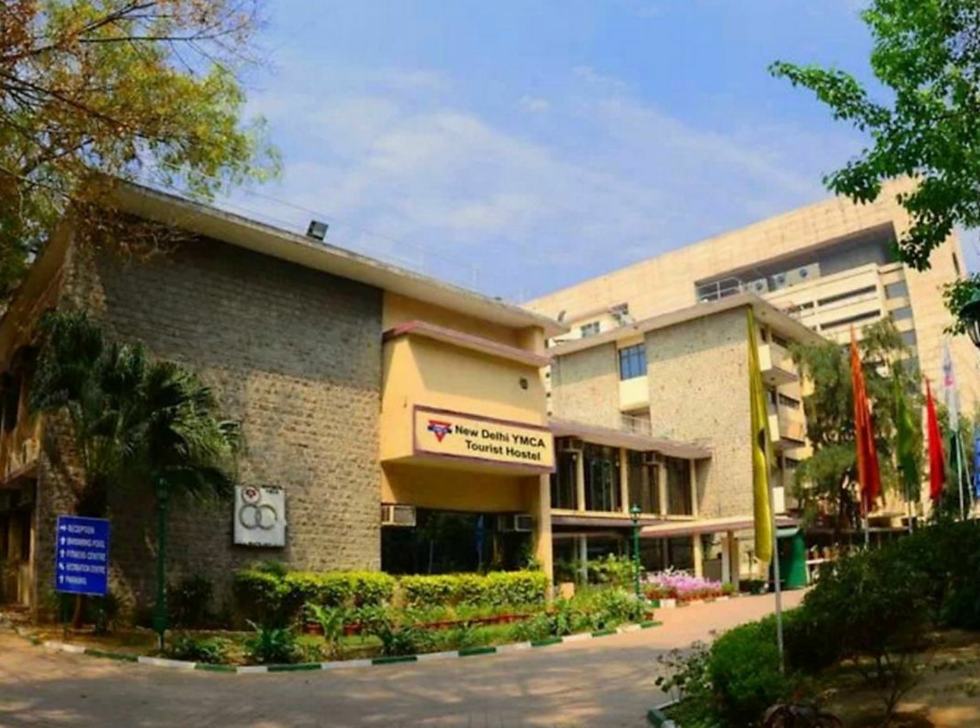 New Delhi Ymca Tourist Hostel Екстер'єр фото